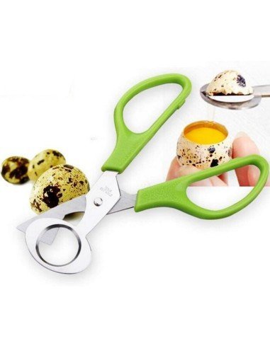 Tijeras Egg Slicer Topper Cortador de Huevo de Codorniz