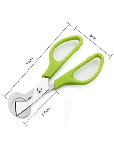 Tijeras Egg Slicer Topper Cortador de Huevo de Codorniz