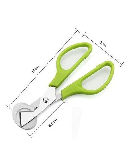 Tijeras Egg Slicer Topper Cortador de Huevo de Codorniz