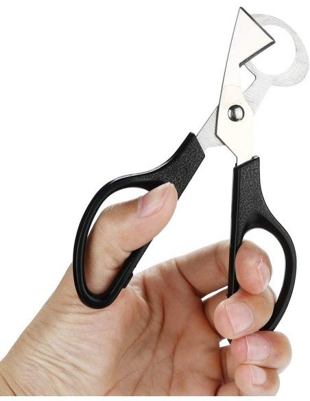 Tijeras Egg Slicer Topper Cortador de Huevo de Codorniz