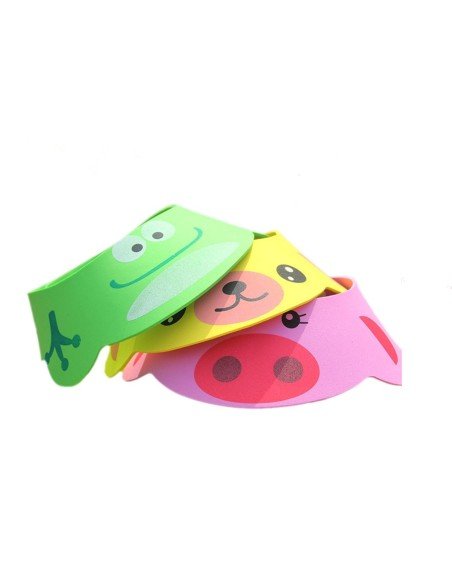 Gorro Visera de Ducha para Baño Bebé Niño Protege sus Ojos del shampoo
