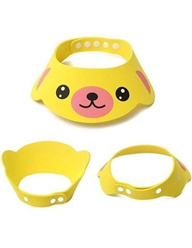 Gorro Visera de Ducha para Baño Bebé Niño Protege sus Ojos del shampoo
