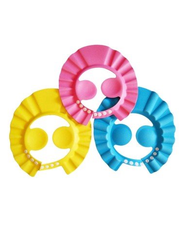 Gorro Visera de Ducha para Baño Bebé Niño Protege sus Ojos del shampoo