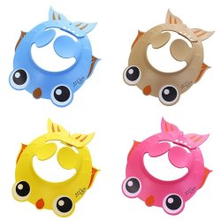 Gorro Visera de Ducha para Baño Bebé Niño Protege sus Ojos del shampoo