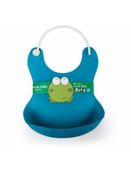 Babero de Silicona Animal Baby Bib Eco