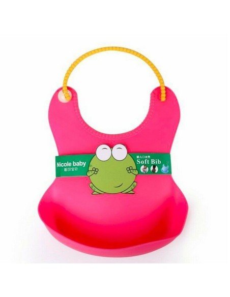 Babero de Silicona Animal Baby Bib Eco