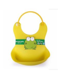 Babero de Silicona Animal Baby Bib Eco 2