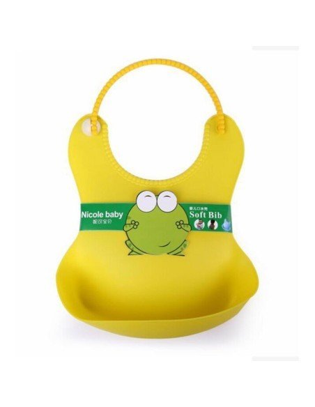 Babero de Silicona Animal Baby Bib Eco Babero de Silicona Animal Baby Bib Eco