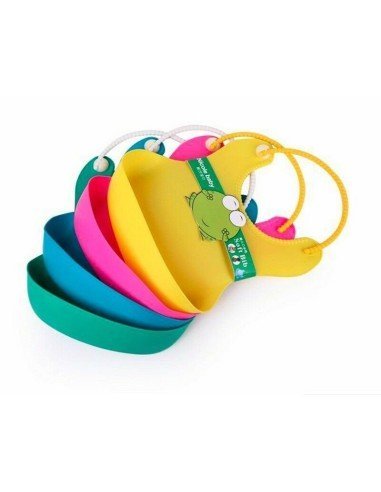Babero de Silicona Animal Baby Bib Eco