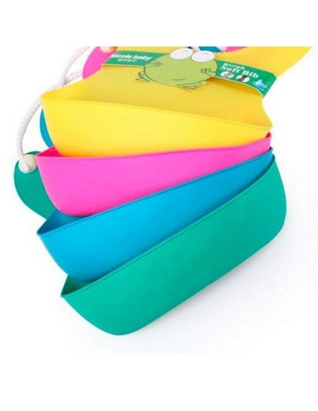 Babero de Silicona Animal Baby Bib Eco Babero de Silicona Animal Baby Bib Eco