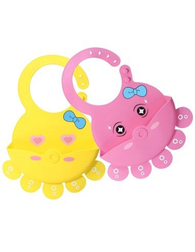 Babero de Silicona Animal Marino Baby Bib Sea