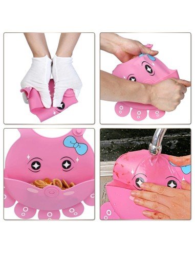 Babero de Silicona Animal Marino Baby Bib Sea