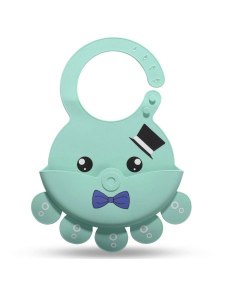 Babero de Silicona Animal Marino Baby Bib Sea