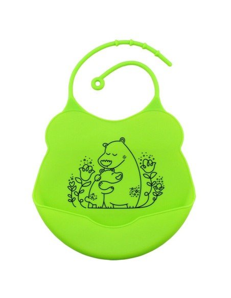 Kit x3 Baberos de Silicona Baby Bib  Kit x3 Baberos de Silicona Baby Bib