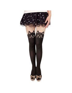 Panty Medias Veladas Degradee Gato