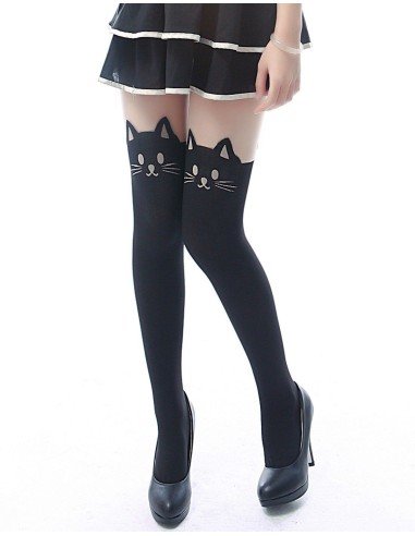 Panty Medias Veladas Degradee Gato