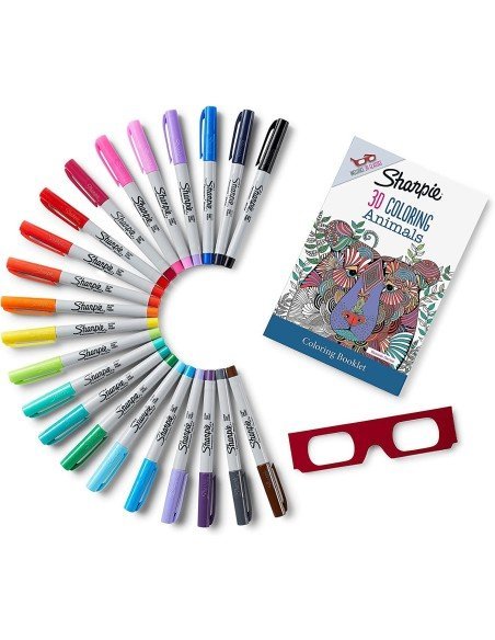 Sharpie Punta UltraFina Marcador Permanente  (24 unidades) Sharpie Punta UltraFina Marcador Permanente  (24 unidades)