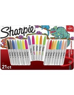 Sharpie Punta Fina Marcador Permanente  (21 unidades)