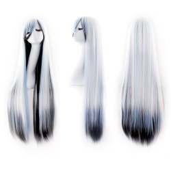 Peluca de Kanekalon Lisa 100 Cm Cosplay 1mt larga