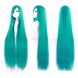 Peluca de Kanekalon Lisa 100 Cm Cosplay 1mt larga