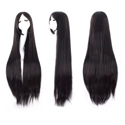 Peluca de Kanekalon Lisa 100 Cm Cosplay 1mt larga