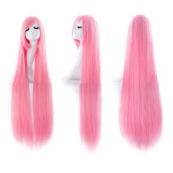 Peluca de Kanekalon Lisa 100 Cm Cosplay 1mt larga