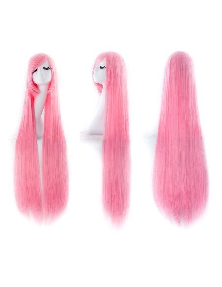 Peluca de Kanekalon Lisa 100 Cm Cosplay 1mt larga Peluca de Kanekalon Lisa 100 Cm Cosplay 1mt larga