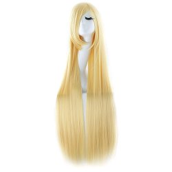 Peluca de Kanekalon Lisa 100 Cm Cosplay 1mt larga
