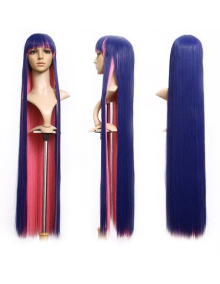 Peluca de Kanekalon Lisa 100 Cm Cosplay 1mt larga Peluca de Kanekalon Lisa 100 Cm Cosplay 1mt larga