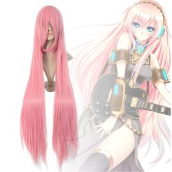 Peluca de Kanekalon Lisa 100 Cm Cosplay 1mt larga