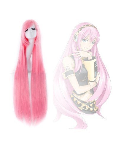 Peluca de Kanekalon Lisa 100 Cm Cosplay 1mt larga