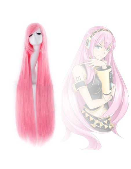 Peluca de Kanekalon Lisa 100 Cm Cosplay 1mt larga Peluca de Kanekalon Lisa 100 Cm Cosplay 1mt larga