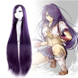 Peluca de Kanekalon Lisa 100 Cm Cosplay 1mt larga