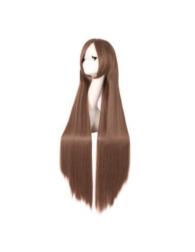 Peluca de Kanekalon Lisa 100 Cm Cosplay - Cafe