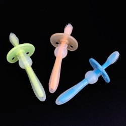 Cepillo de dientes 360 silicona para Bebé Teether Training Toothbrush