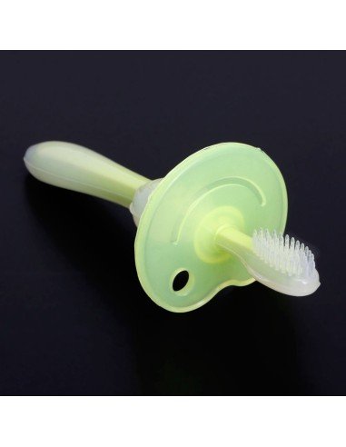 Cepillo de dientes 360 silicona para Bebé Teether Training Toothbrush