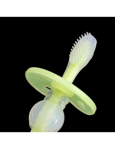 Cepillo de dientes 360 silicona para Bebé Teether Training Toothbrush