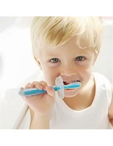 Cepillo de dientes 360 silicona para Bebé Teether Training Toothbrush