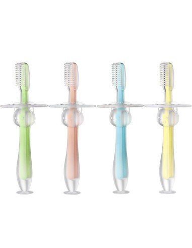 Cepillo de dientes 360 silicona para Bebé Teether Training Toothbrush