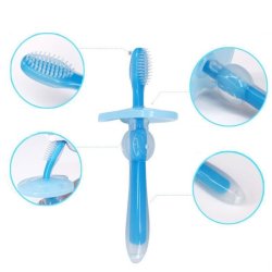 Cepillo de dientes 360 silicona para Bebé Teether Training Toothbrush