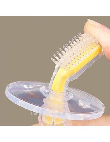 Cepillo de dientes 360 silicona para Bebé Teether Training Toothbrush
