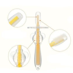 Cepillo de dientes 360 silicona para Bebé Teether Training Toothbrush