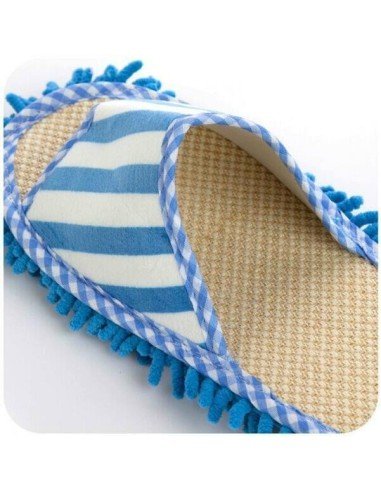 Zapatos de microfibra Limpia y policha proteje tu piso. Pantuflas