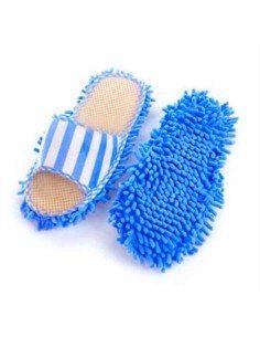 Zapatos de microfibra Limpia y policha proteje tu piso. Pantuflas 2