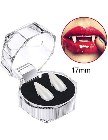 Colmillos de Vampiro 2 Unidades para halloween