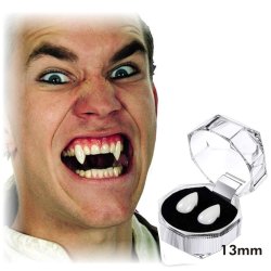 Colmillos de Vampiro 2 Unidades para halloween