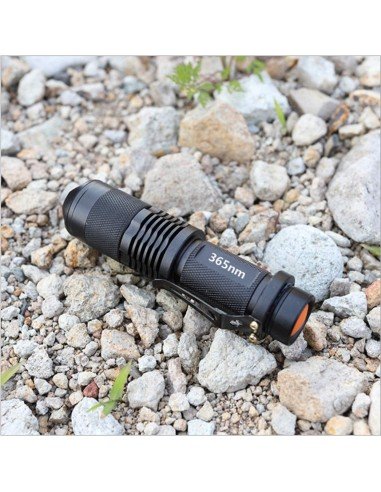 Linterna Scorpion black Light UV Led UV UltraVioleta luz Negra probador de billetes