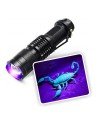 Linterna Scorpion black Light UV Led UV UltraVioleta luz Negra probador de billetes