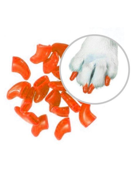 Protector de Uñas Mascota TL Nails Caps en colores, evita daños