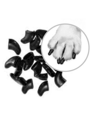 Protector de Uñas Mascota TL Nails Caps en colores, evita daños